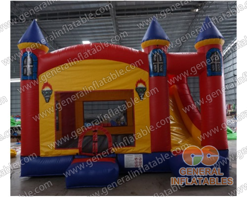 Inflatable castle combo
