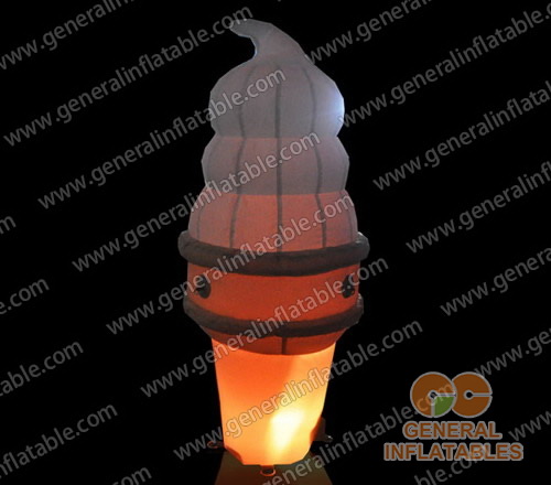 LED Glow ice cream