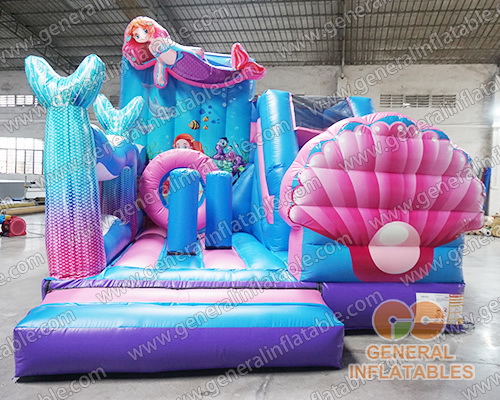 Mermaid inflatable combo