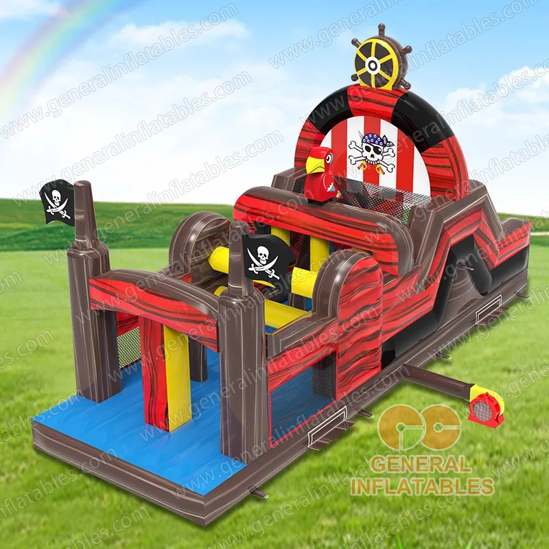 Pirate obstacle course