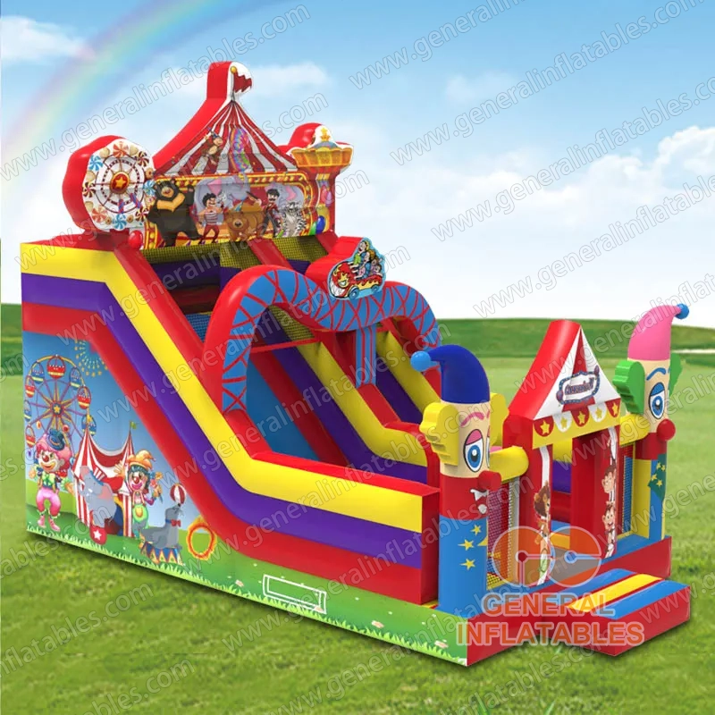 Carnival inflatable slide