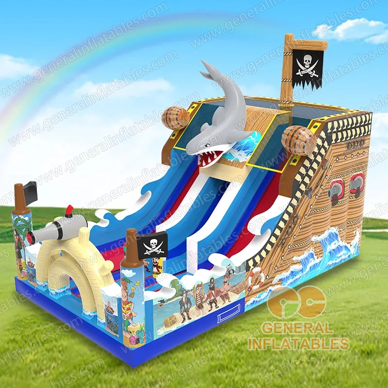 Shark Pirate Ship Slide