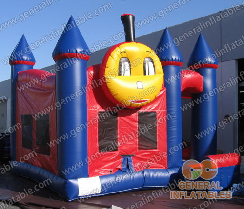 Inflatable 5 in 1 Train Combo