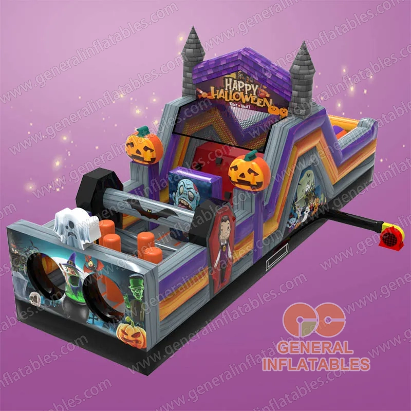Halloween obstacle course