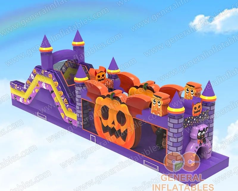 Halloween obstacle course