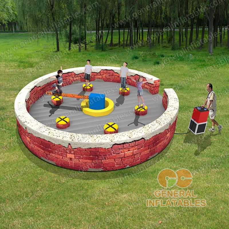 Inflatable wipeout