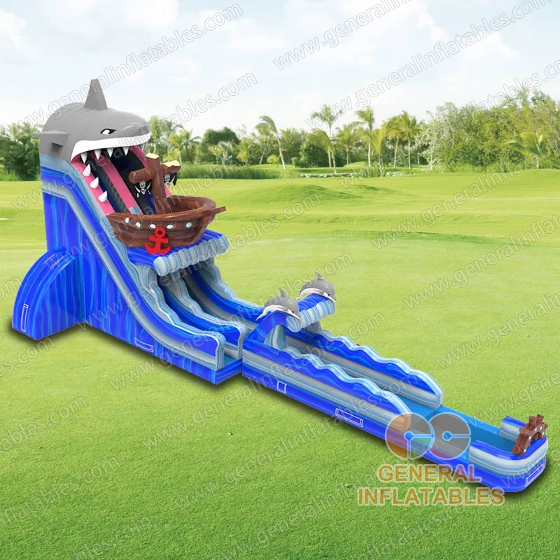 Pirate water slide